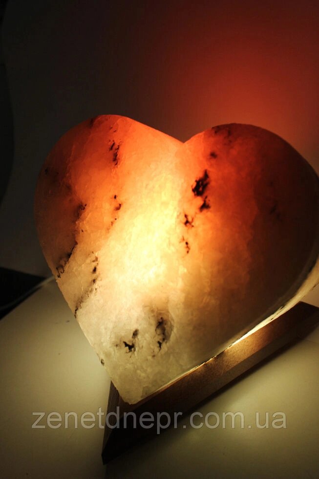 Соляна лампа Серце від компанії Med-oborudovanie - фото 1