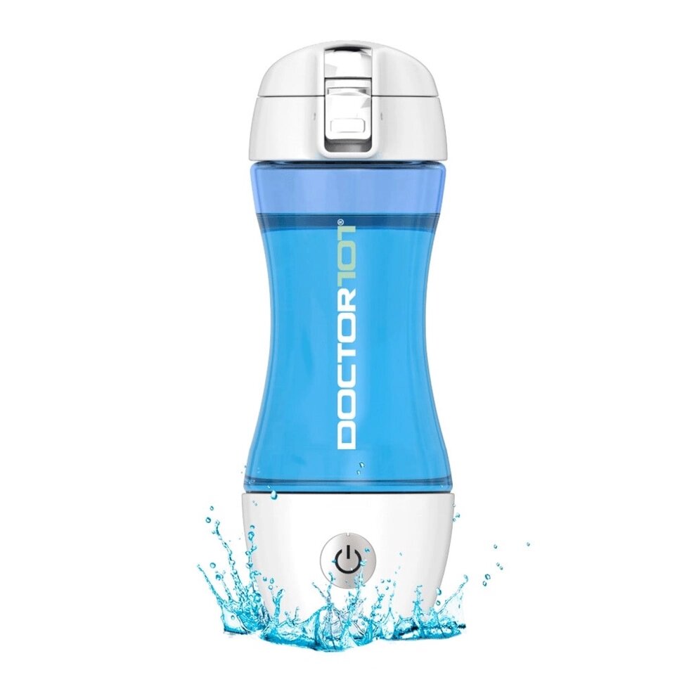 Стильний генератор водневої води Doctor-101 Elle для жінок. Воднева пляшка із USB, на 330 мл + Енциклопедія водневої від компанії Med-oborudovanie - фото 1