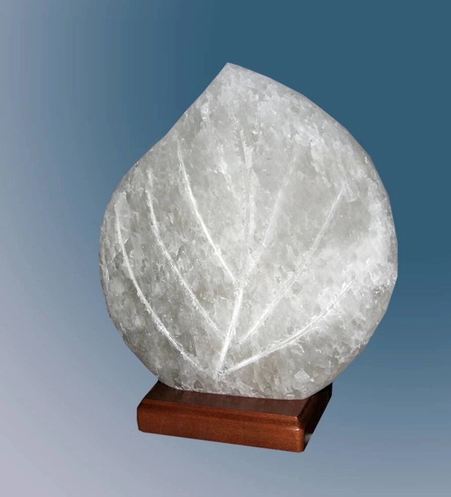 Світильник соляної Листочок 3-4 кг від компанії Med-oborudovanie - фото 1