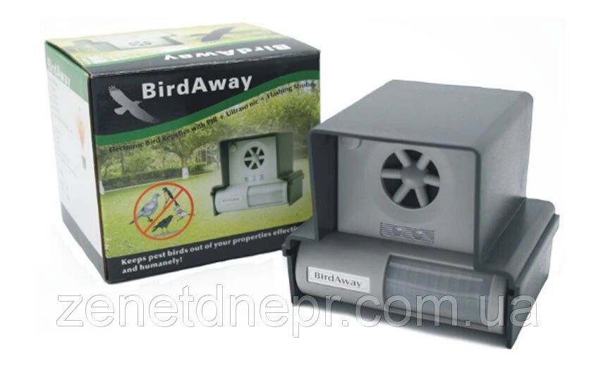 Ультразвуковий відлякувач птахів Bird-Away від компанії Med-oborudovanie - фото 1