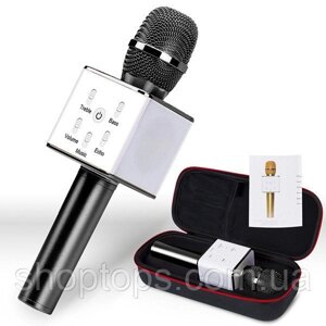 Bluetooth мікрофон для караоке Q7 Блютуз мікрофон в коробці