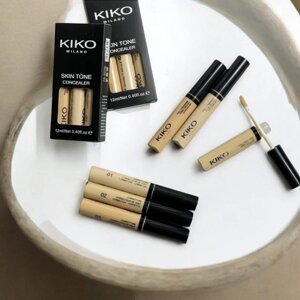 Консилер Kiko Skin Tone Concealer набір 3 шт.