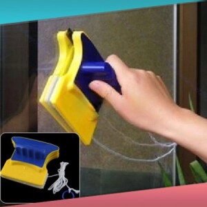 Магнітна щітка для миття вікон з двох сторін Easy Cleaner Wiper 01 мочалка для вікон на магніті