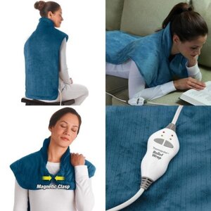 Масажер для спини і шиї Relief Wrap, вібраційний та теплової масажер