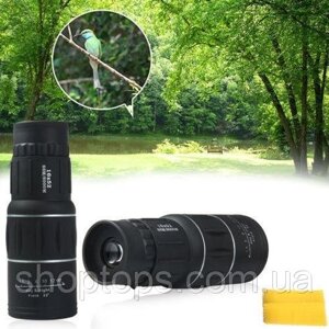 Монокуляр Bushnell 16x52 PowerView монокль, Бушнел, підзорна труба з чохлом