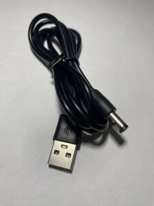 Перехідник кабель для роутерів, ліхтарів USB 5V to 5V DC 5.5x2.1 мм