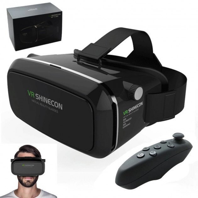 Окуляри віртуальної реальності 3D VR SHINECON - доставка