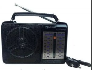Радіоприймач GOLON RX-A08AC/606/607ACW, всехвильовий радіоприймач, радіоприймач golon AM/FM/TV/SW1-2