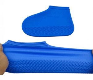 Силіконові чохли Waterproof Silicone Shoe бахіли для взуття від дощу і бруду розмір L 41-45