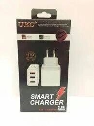 Зарядний пристрій UKC 4758 Smart Charger AR 001 White