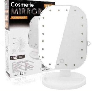 Дзеркало настільне з підсвічуванням LED - бренд Large Led Дзеркало для макіяжу