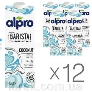 Alpro, Barista Coconut, Упаковка 12 шт. по 1 л, Алпро Баріста, Кокосове молоко від компанії Владимир - фото 1