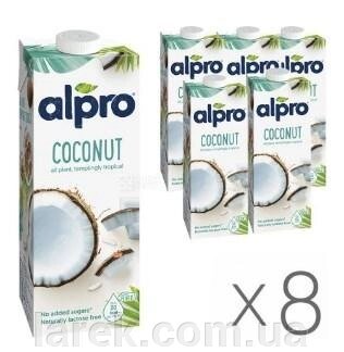 Alpro, Coconut Original, Упаковка 8 шт. по 1 л, Алпро, Кокосове молоко, вітамінізоване від компанії Владимир - фото 1