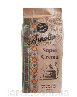 Aurelio Super Crema, 1 кг, Кава середньої обжарювання, в зернах від компанії Владимир - фото 1