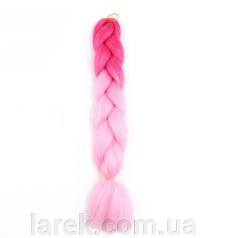 Канекалон кольорова коса рожево малинова сяючі від компанії Владимир - фото 1