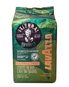 Lavazza Tierra Brasile Premium Blend, Кава в зернах, 1 кг
