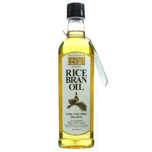 Олія з рисових висівок World's rice Rice 0,5л