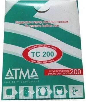 Накладки-ТС-200 д/унітазу 1/4 200шт від компанії Владимир - фото 1