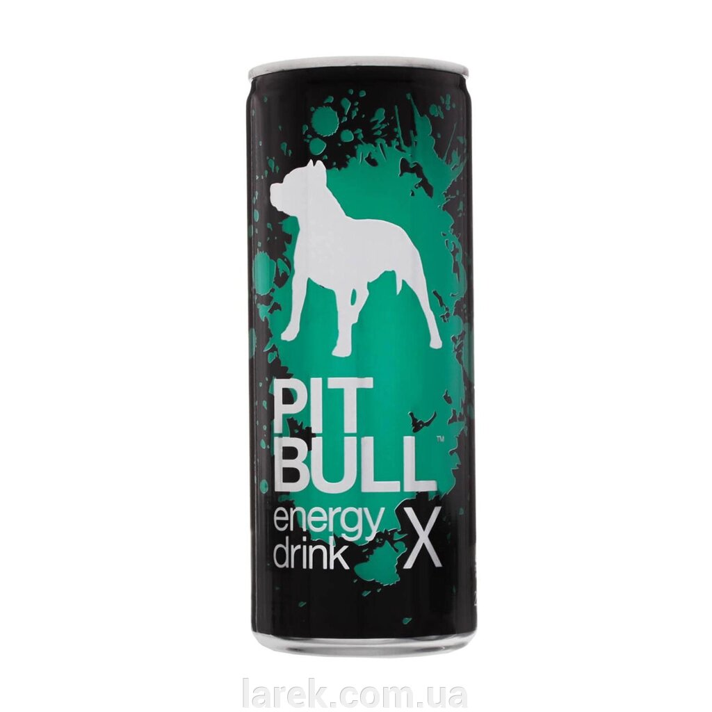Напій енергетичний Pit Bull Х, 0,25 л ж/б * 24шт від компанії Владимир - фото 1