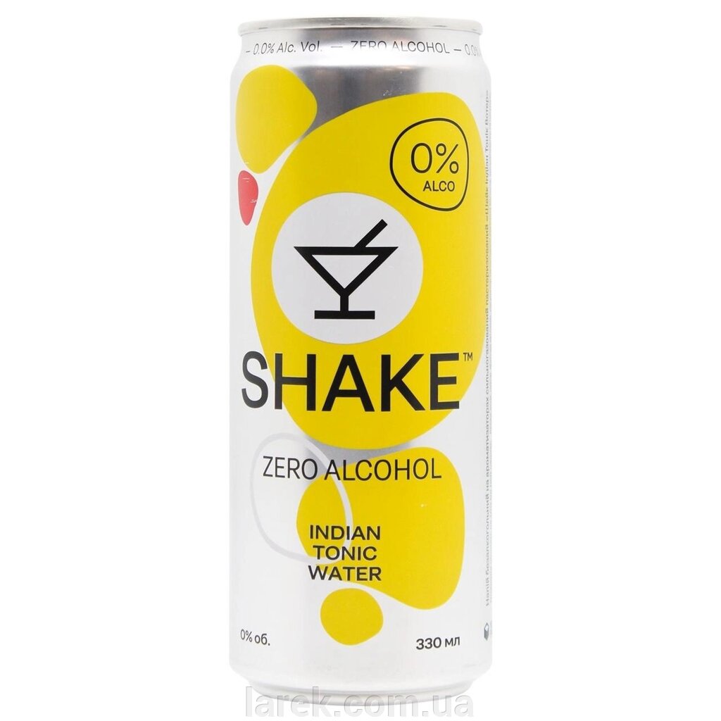 Напій Shake Indian tonic сильногазований безалкогольний 0,33л*24шт від компанії Владимир - фото 1