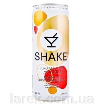 Напій Shake Sparkling Strawberry сильногазований безалкогольний 0,33л*24шт від компанії Владимир - фото 1