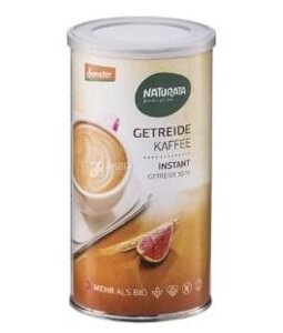 Naturata, Getreidekaffee Classic Instant, Кавовий напій злаковий, органічний, тубус, 100г