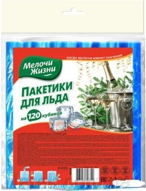 Пакет для льоду МЖ 120 кульок 6322 CD від компанії Владимир - фото 1