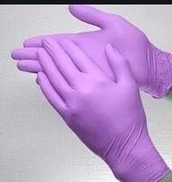 Рукавички Мед Sempercare (нітрил фіолетові) без пудри 200шт р. L (8-9) в боксі (7%