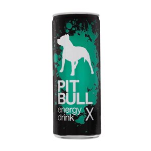 Напій енергетичний Pit Bull Х, 0,25 л ж/б * 24шт
