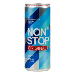 Напій енергетичний Non Stop Original 0,25 л ж/б * 24шт