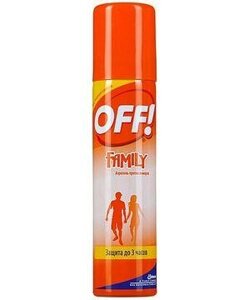 ОFF family аерозоль від комарів
