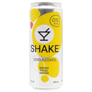 Напій Shake Indian tonic сильногазований безалкогольний 0,33л*24шт