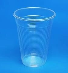 Пластиковий стакан РР 180 мл прозорий за 100 шт ( щільність 1,55)