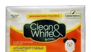 Мило DURU Clean&White госп. біле для дит. білизни 4*125г