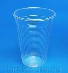 Пластиковий стакан РР 180 мл прозорий за 100 шт ( щільність 1,55) від компанії Владимир - фото 1