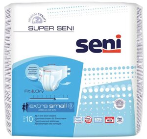 Підгузки для дорослих Super Seni Extra Small 40-60 см 10 шт