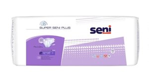 Підгузки для дорослих Super Seni Plus Small 55-80 см 30 шт