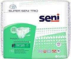 Підгузки для дорослих Super Seni Trio Large 100-150 см 10 шт