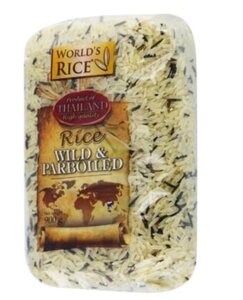 Рис World's Rice, Дикий і Парбоілд ( пропарений ), 900 г