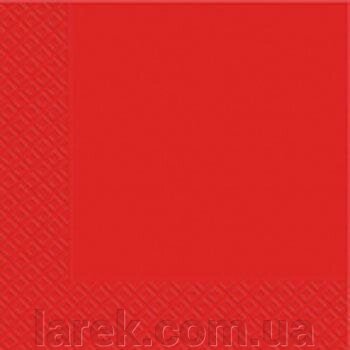Серветки (максі-пак) Марго 24*24 3шар. 500шт червоні Укр від компанії Владимир - фото 1