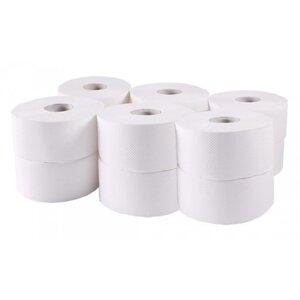 Туалетний папір в рулоні JUMBO 12 рулонів (203030)