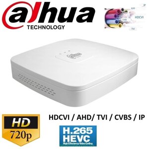 4-канальний Penta-Brid 720p Smart 1U відеореєстратор DH-XVR4104C-X