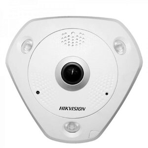 FishEye IP-камера з ІЧ-підсвіткою Hikvision DS-2CD63C2F-IVS, 12 Mpix