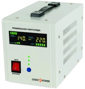 ДБЖ із правильною синусоїдою PSW-INTELLY-800VA (500W, 12 V під зовнішню батарею, струм заряду 10A