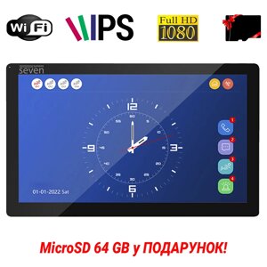 IP-відеодомофон 10 дюймів з wi-fi SEVEN DP-7517FHDW - IPS black