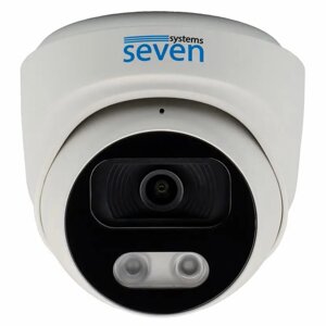 IP-відеокамера 5 Мп вулична/внутрішня SEVEN IP-7215PA white 3,6 мм