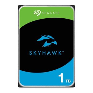 Жорсткий диск для відеоспостереження Seagate SkyHawk HDD 1TB 5400rpm 256MB ST1000VX013 3.5 SATAIII