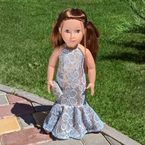 Лялька модниця розмовляє українською мовою в сукні М 3957-59-60-3 48 см пісня кольору фрази