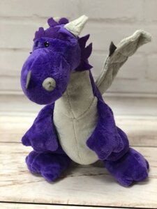 М'яка іграшка фіолетовий дракон 23 см 6 різних видів на вибір Символ року 2024 К15202-3