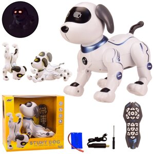 Робот-собака на р/у від батарейок К16 світло, звук,р-р іграшки 29*13,5*26